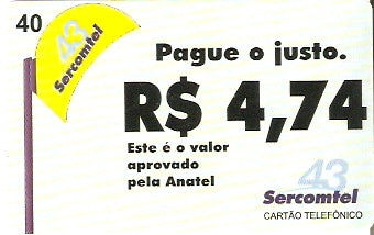 LON08-22 - Pague o Justo R$ 4,74