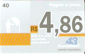 LON08-32 - Pague o Justo R$ 4,86