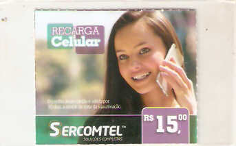 SERC-PC-046 - Recarga Celular R$ 15,00