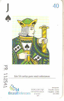 PRC03-062 - Baralho Verde - 50/54